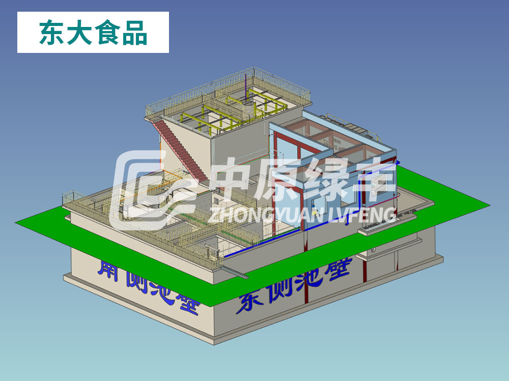 東大食品600m3/d肉類廢水處理工程