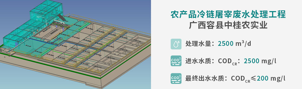 廣西容縣中桂農(nóng)實業(yè)冷鏈廢水處理工程_01